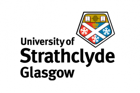 An image of the University of Strathclyde Glasgow logo, featuring the university crest