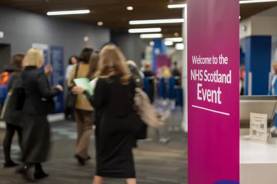General view of people around the NHS Event 2026