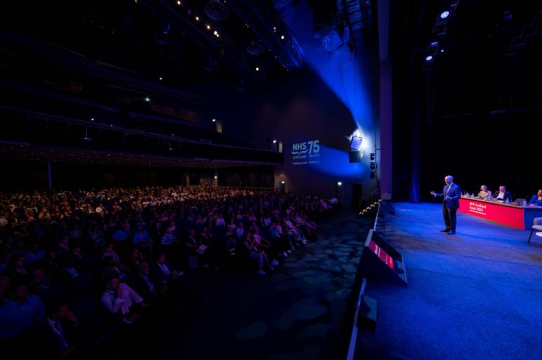 The main stage